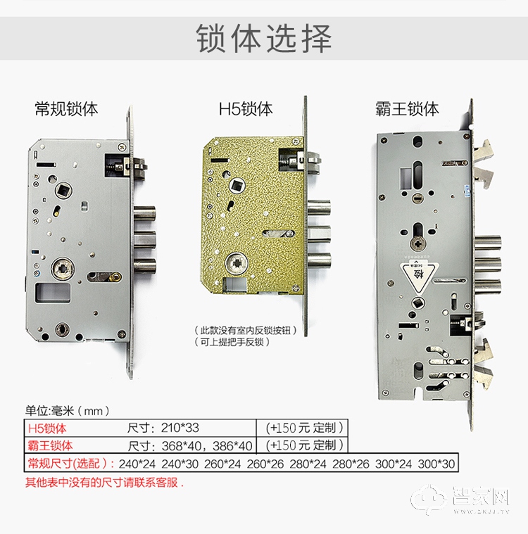 郡旗指纹锁 一握开防盗门指纹锁