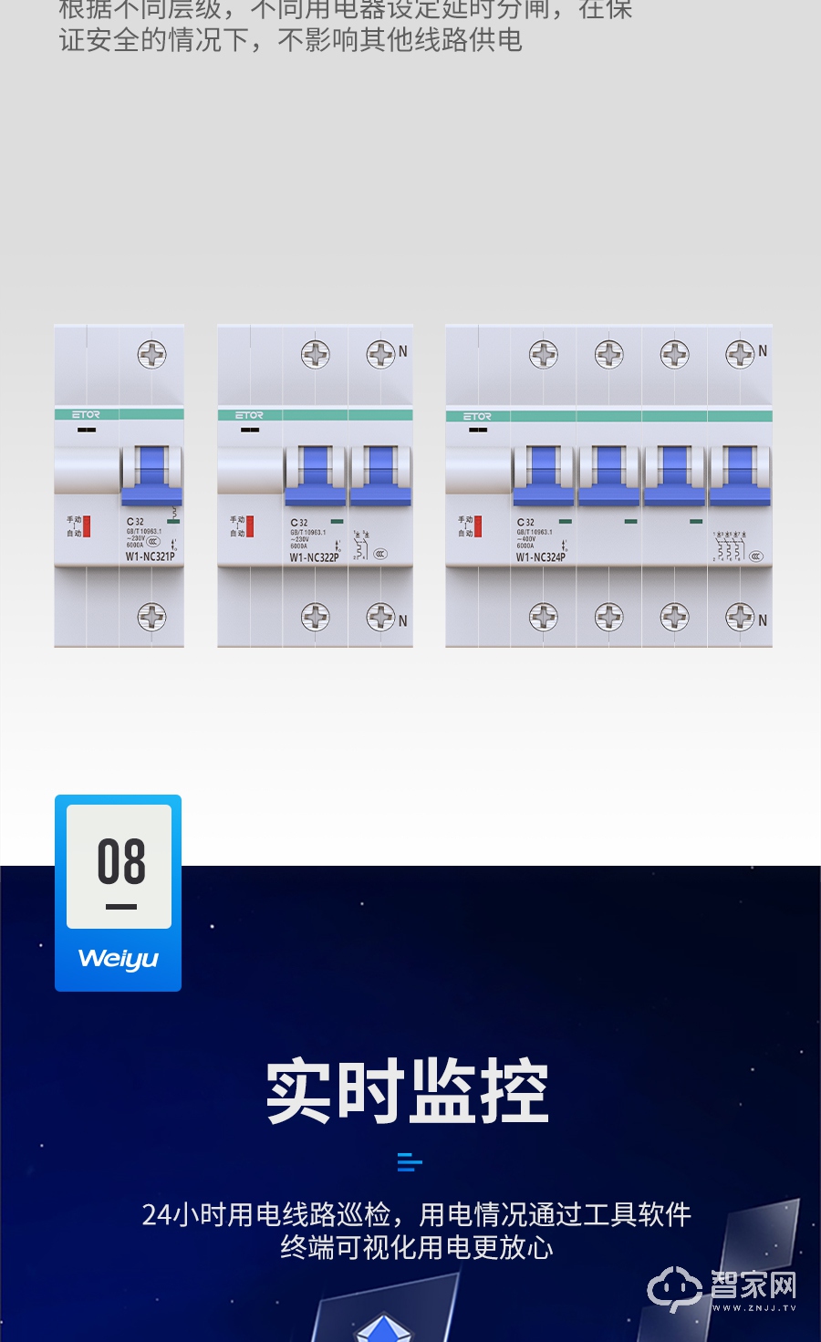 微羽W1智能断路器（1P）