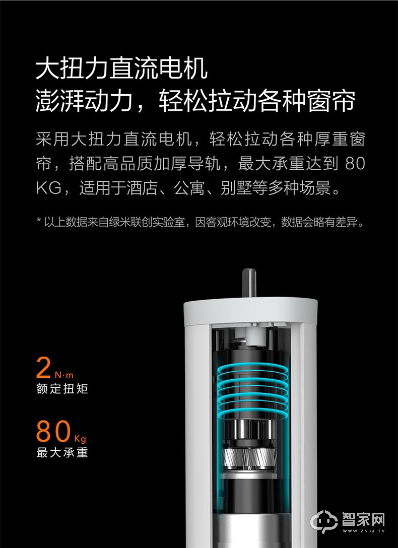 绿米Aqara智能窗帘电机C2 苹果homekit全自动轨道zigbee电动窗帘