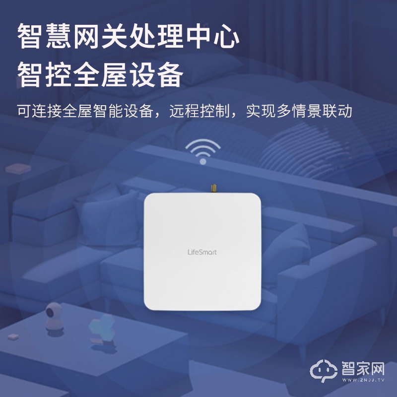 LifeSmart系统网关主机 多功能智慧控制中心云起智能家居HomeKit